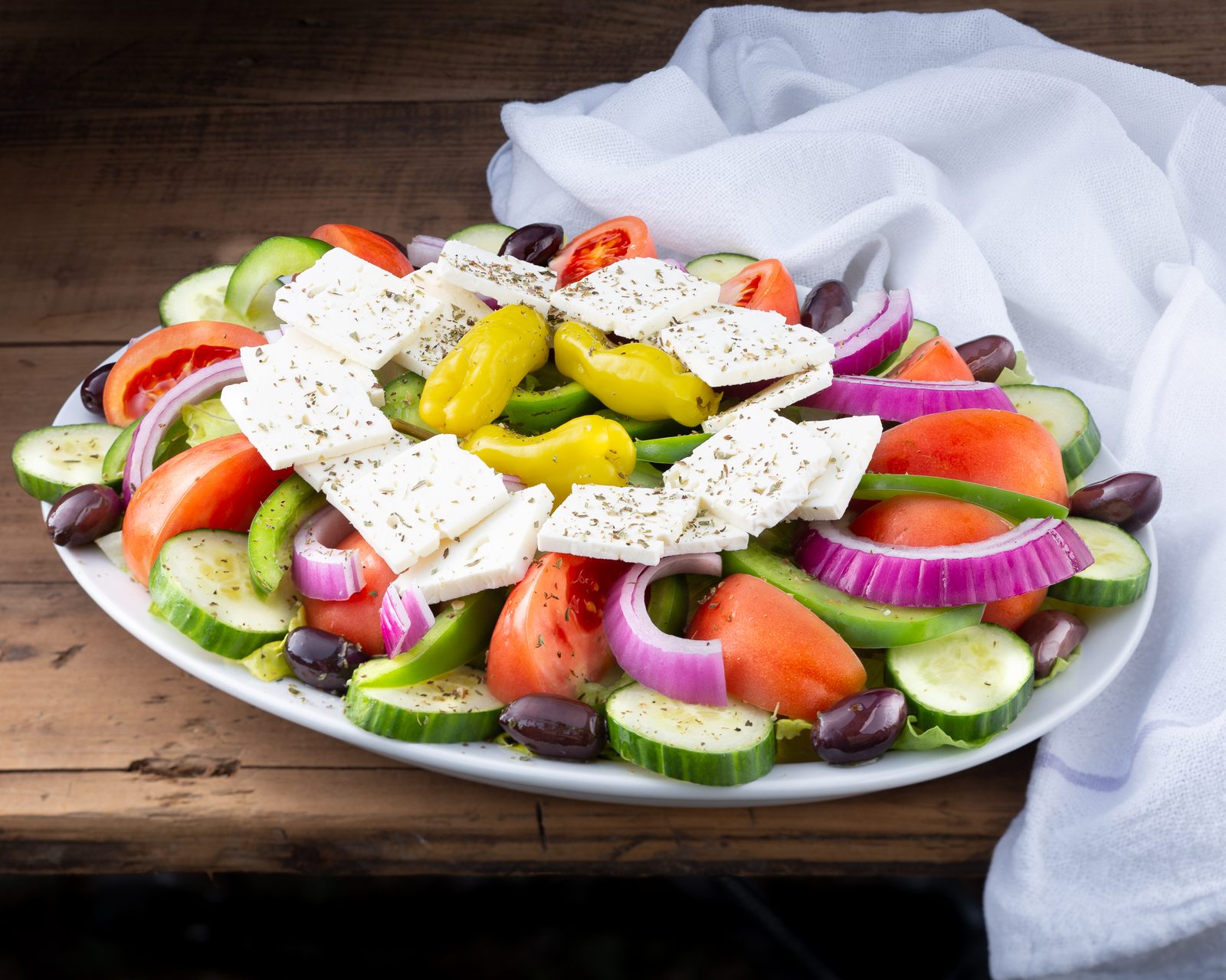 Greek salads