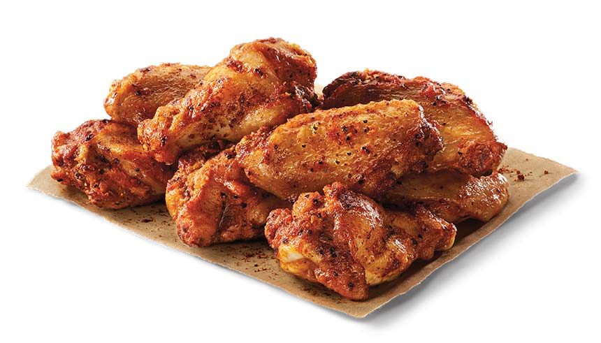 Pizza and wings combo